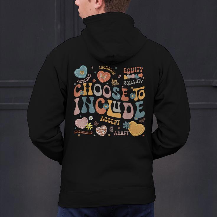 Choose To Include Inclusion Matters Autism Awareness Teacher Men Women Girls Kids Men's Hoodie Back Print, gift for family, gift for coworker Choose To Include Inclusion Matters Autism Awareness Teacher Men Women Girls Kids Men's Hoodie Back Print, gift for family, gift for coworker