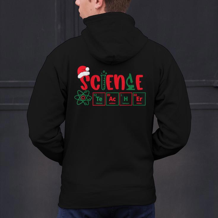 Christmas Science Teacher Santa Educator Chemical Elements Men's Hoodie Back Print, Science Teacher Hoodies, gift for family, gift for coworker Christmas Science Teacher Santa Educator Chemical Elements Men's Hoodie Back Print, Science Teacher Hoodies, gift for family, gift for coworker
