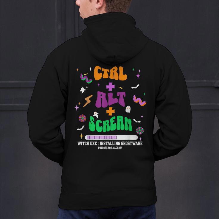 Computer Teacher Spooky Halloween Technology STEM Engineer Men's Hoodie Back Print, gift for family, gift for coworker Computer Teacher Spooky Halloween Technology STEM Engineer Men's Hoodie Back Print, gift for family, gift for coworker