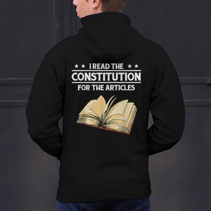 Cool History Teacher Read The Constitution For The Articles Men's Hoodie Back Print, History Teacher Hoodies, gift for family, gift for coworker Cool History Teacher Read The Constitution For The Articles Men's Hoodie Back Print, History Teacher Hoodies, gift for family, gift for coworker