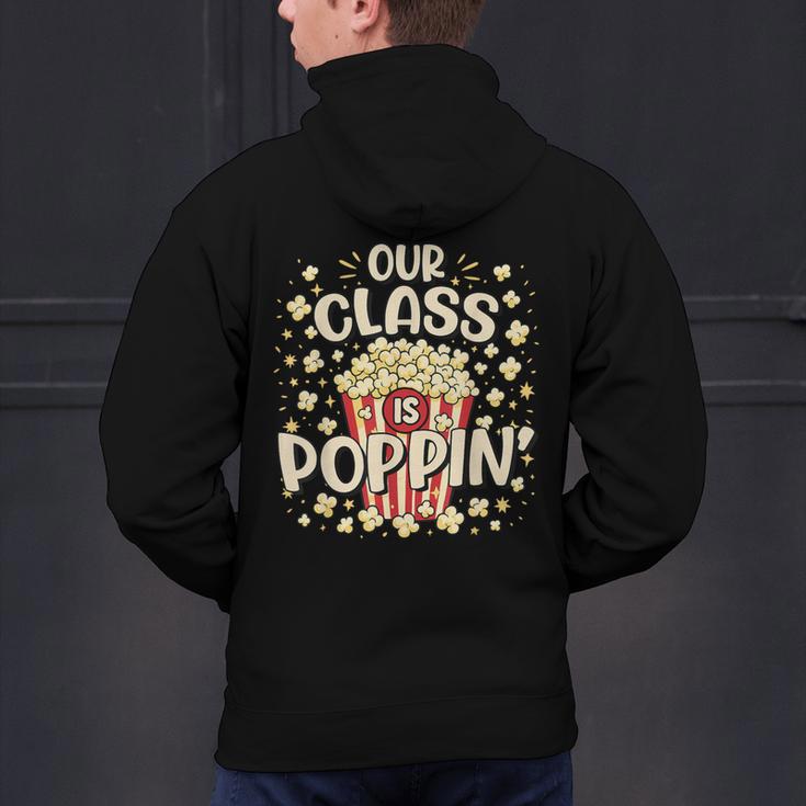 Cute Teacher Popcorn Day Men's Hoodie Back Print, gift for family, gift for coworker Cute Teacher Popcorn Day Men's Hoodie Back Print, gift for family, gift for coworker