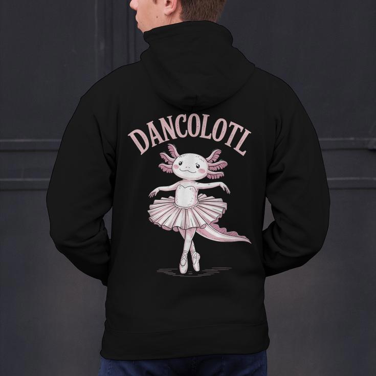 Dancolotl Ballerina Axolotl Ballet Dance Teacher Men's Hoodie Back Print, gift for family, gift for coworker Dancolotl Ballerina Axolotl Ballet Dance Teacher Men's Hoodie Back Print, gift for family, gift for coworker