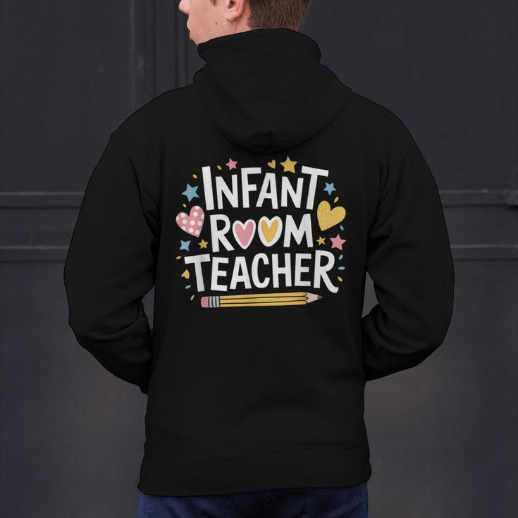 Daycare Provider Toddler Teaching Infant Room Teacher Men's Hoodie Back Print, gift for family, gift for coworker Daycare Provider Toddler Teaching Infant Room Teacher Men's Hoodie Back Print, gift for family, gift for coworker