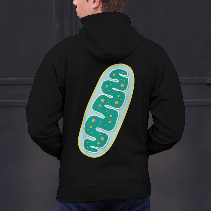 DIY Mitochondria Costume Biology Teacher Halloween Men's Hoodie Back Print, gift for family, gift for coworker