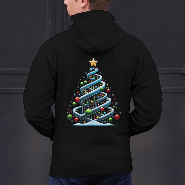 DNA Helix Christmas Tree Scientist Biology Science Teacher Men's Hoodie Back Print, Science Teacher Hoodies, gift for family, gift for coworker DNA Helix Christmas Tree Scientist Biology Science Teacher Men's Hoodie Back Print, Science Teacher Hoodies, gift for family, gift for coworker