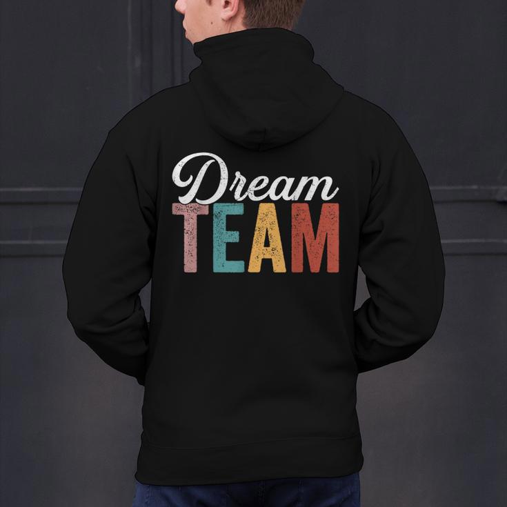 Dream Team Last Day Of School Back To School Teacher Kids Men's Hoodie Back Print, gift for family, gift for coworker Dream Team Last Day Of School Back To School Teacher Kids Men's Hoodie Back Print, gift for family, gift for coworker