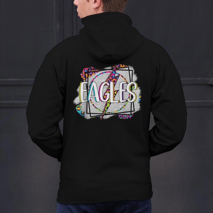 Eagles Teacher School Sports Fan Team Spirit Men's Hoodie Back Print, gift for family, gift for coworker Eagles Teacher School Sports Fan Team Spirit Men's Hoodie Back Print, gift for family, gift for coworker
