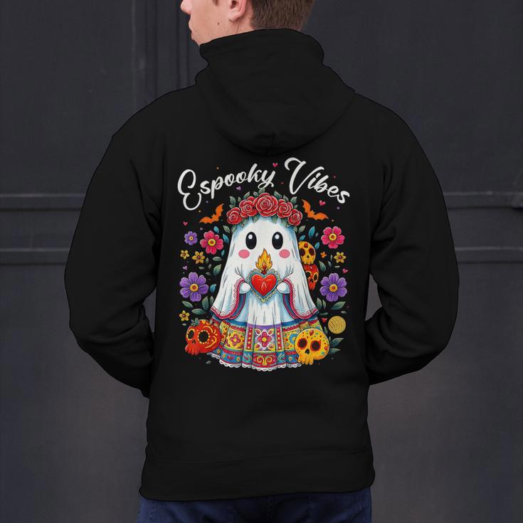 Espooky Vibes Maestra Halloween Spanish Mexican Teacher Men's Hoodie Back Print, gift for family, gift for coworker Espooky Vibes Maestra Halloween Spanish Mexican Teacher Men's Hoodie Back Print, gift for family, gift for coworker