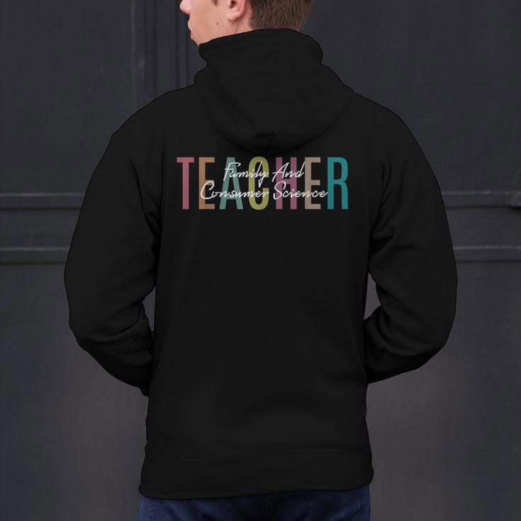 FACS Teacher Family And Consumer Science Teacher Men's Hoodie Back Print, Science Teacher Hoodies, gift for family, gift for coworker FACS Teacher Family And Consumer Science Teacher Men's Hoodie Back Print, Science Teacher Hoodies, gift for family, gift for coworker