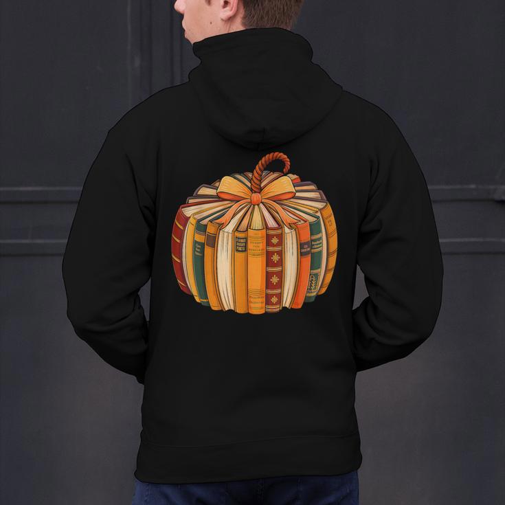 Fall Book Halloween Costume Autumn Pumpkin Teacher Kids Men's Hoodie Back Print, gift for family, gift for coworker Fall Book Halloween Costume Autumn Pumpkin Teacher Kids Men's Hoodie Back Print, gift for family, gift for coworker