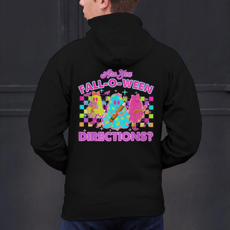 Are You Fall-O-Ween Directions Teacher Ghost Halloween Men's Hoodie Back Print, gift for family, gift for coworker Are You Fall-O-Ween Directions Teacher Ghost Halloween Men's Hoodie Back Print, gift for family, gift for coworker