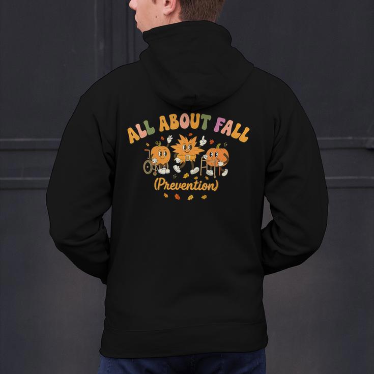All About Fall Prevention Therapy SPED Teacher Thanksgiving Men's Hoodie Back Print, gift for family, gift for coworker All About Fall Prevention Therapy SPED Teacher Thanksgiving Men's Hoodie Back Print, gift for family, gift for coworker