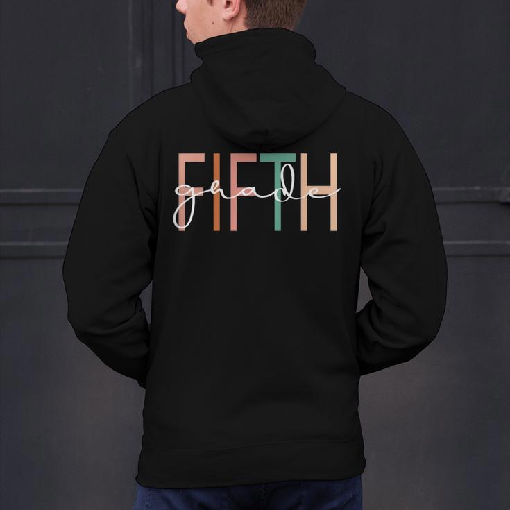 Fifth Grade Girls Boys Teacher Team 5th Grade Squad Men's Hoodie Back Print, gift for family, gift for coworker Fifth Grade Girls Boys Teacher Team 5th Grade Squad Men's Hoodie Back Print, gift for family, gift for coworker