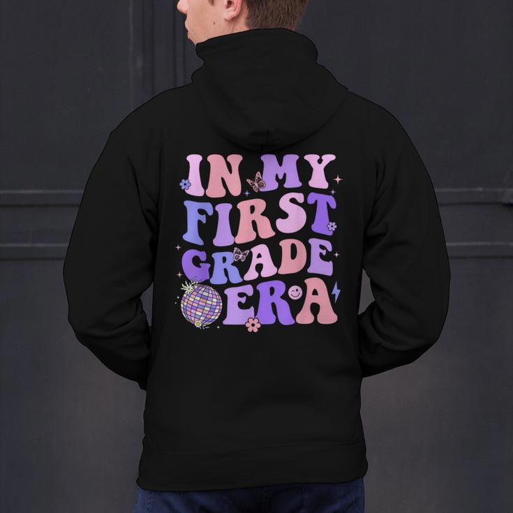 In My First Grade Era 1st Grade Girls Teacher Back To School Men's Hoodie Back Print, First Grade Teacher Hoodies, gift for family, gift for coworker In My First Grade Era 1st Grade Girls Teacher Back To School Men's Hoodie Back Print, First Grade Teacher Hoodies, gift for family, gift for coworker