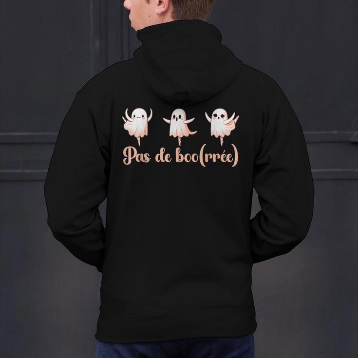 Ghost Ballet Dancer Halloween Dance Teacher Pas De Boo-Rée Men's Hoodie Back Print, gift for family, gift for coworker Ghost Ballet Dancer Halloween Dance Teacher Pas De Boo-Rée Men's Hoodie Back Print, gift for family, gift for coworker