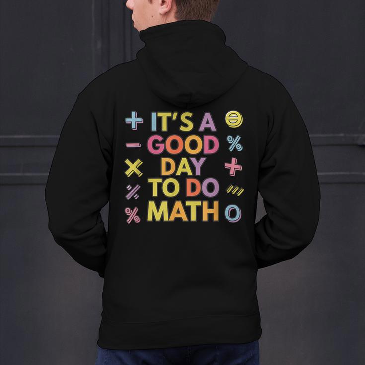 Good Day To Do Math Teacher Appreciation Day Science Men's Hoodie Back Print, Science Teacher Hoodies, gift for family, gift for coworker Good Day To Do Math Teacher Appreciation Day Science Men's Hoodie Back Print, Science Teacher Hoodies, gift for family, gift for coworker