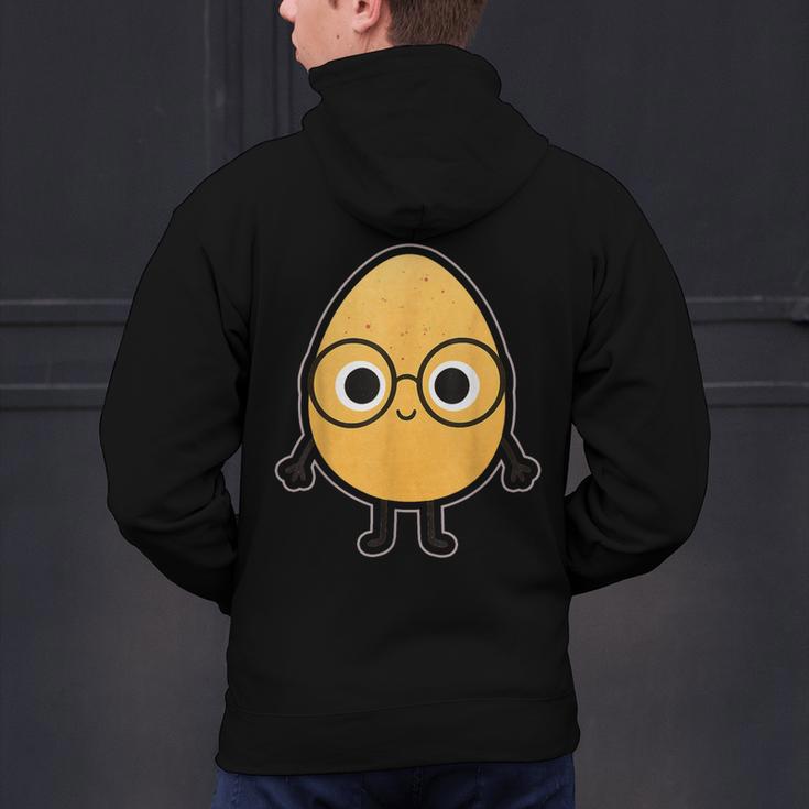 Good Egg Teacher Halloween Costume The Smart Cookie Men's Hoodie Back Print, gift for family, gift for coworker