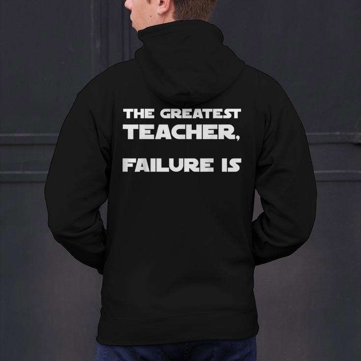 The Greatest Teacher Failure Is Wisdom Quote Motivation Men Women Girls Kids Men's Hoodie Back Print, gift for family, gift for coworker The Greatest Teacher Failure Is Wisdom Quote Motivation Men Women Girls Kids Men's Hoodie Back Print, gift for family, gift for coworker