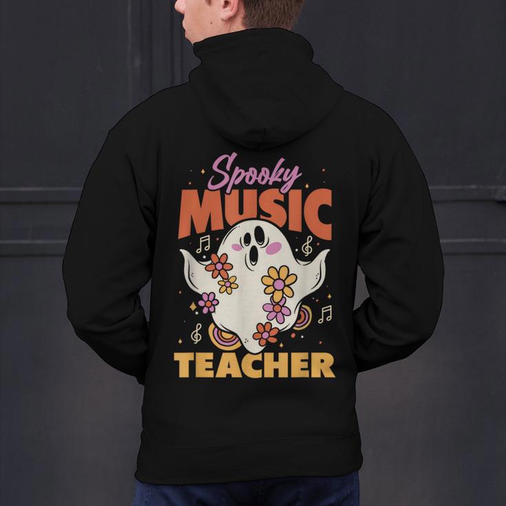 Groovy Faboolous Spooky Music Teacher Halloween Men Women Men's Hoodie Back Print, Groovy Teacher Hoodies, gift for family, gift for coworker Groovy Faboolous Spooky Music Teacher Halloween Men Women Men's Hoodie Back Print, Groovy Teacher Hoodies, gift for family, gift for coworker