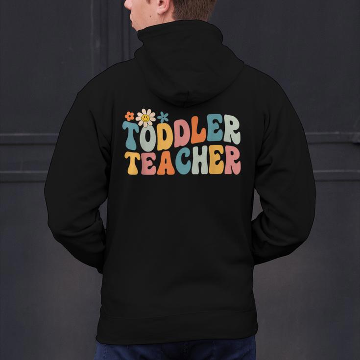 Groovy Toddler Teacher Appreciation Back To School Men's Hoodie Back Print, Groovy Teacher Hoodies, gift for family, gift for coworker Groovy Toddler Teacher Appreciation Back To School Men's Hoodie Back Print, Groovy Teacher Hoodies, gift for family, gift for coworker