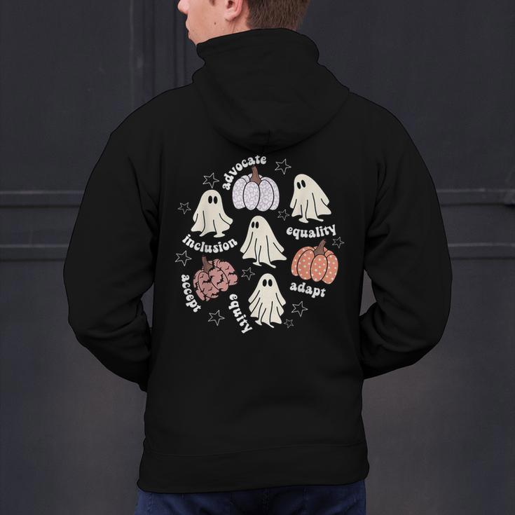 Halloween Advocate Heat Transfers Special Education Teacher Men Women Men's Hoodie Back Print, gift for family, gift for coworker Halloween Advocate Heat Transfers Special Education Teacher Men Women Men's Hoodie Back Print, gift for family, gift for coworker