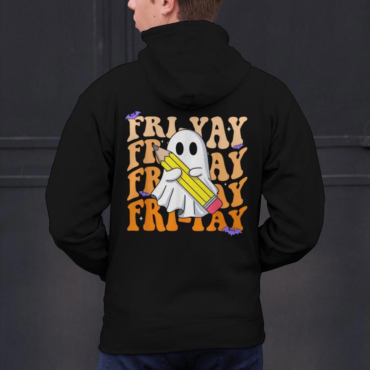 Happy Fri-Yay Friday Lovers Groovy Teacher Life Halloween Men's Hoodie Back Print, Groovy Teacher Hoodies, gift for family, gift for coworker Happy Fri-Yay Friday Lovers Groovy Teacher Life Halloween Men's Hoodie Back Print, Groovy Teacher Hoodies, gift for family, gift for coworker