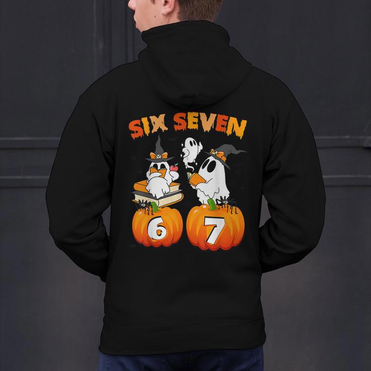Haunted By 67 Boo Ghost Pumpkin Halloween Teacher Men's Hoodie Back Print, gift for family, gift for coworker Haunted By 67 Boo Ghost Pumpkin Halloween Teacher Men's Hoodie Back Print, gift for family, gift for coworker