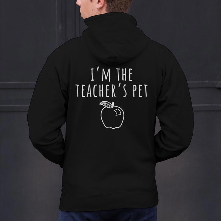 I'm The Teacher's Pet Men Women Kids Men's Hoodie Back Print, gift for family, gift for coworker I'm The Teacher's Pet Men Women Kids Men's Hoodie Back Print, gift for family, gift for coworker