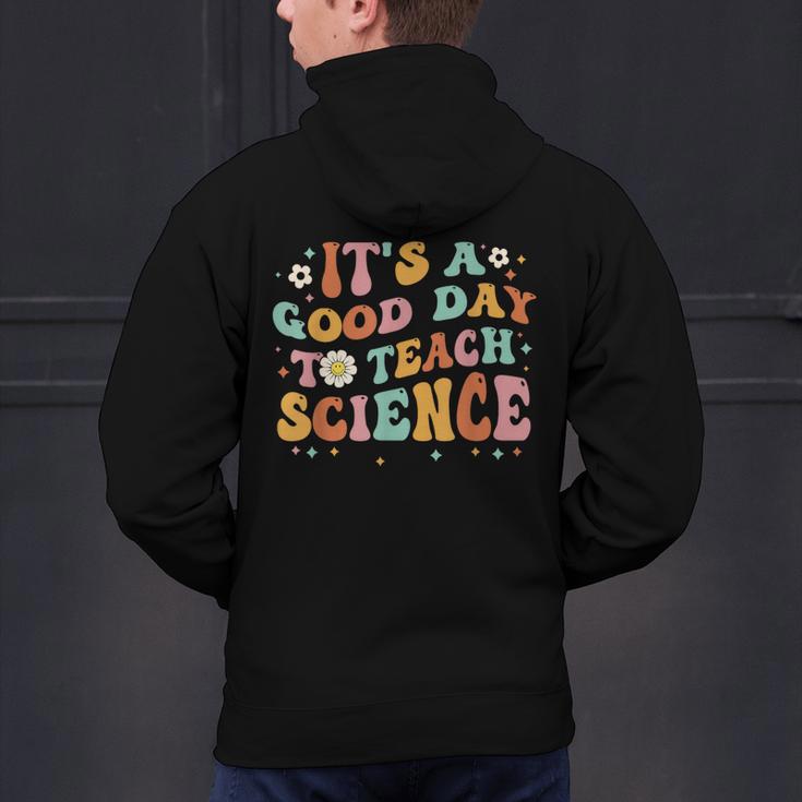 Its A Good Day To Teach Science Earth Science Teacher Men's Hoodie Back Print, Science Teacher Hoodies, gift for family, gift for coworker Its A Good Day To Teach Science Earth Science Teacher Men's Hoodie Back Print, Science Teacher Hoodies, gift for family, gift for coworker