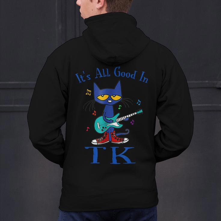 Its All Good In TK Cat Transitional Kindergarten Teacher Kid Men's Hoodie Back Print, gift for family, gift for coworker