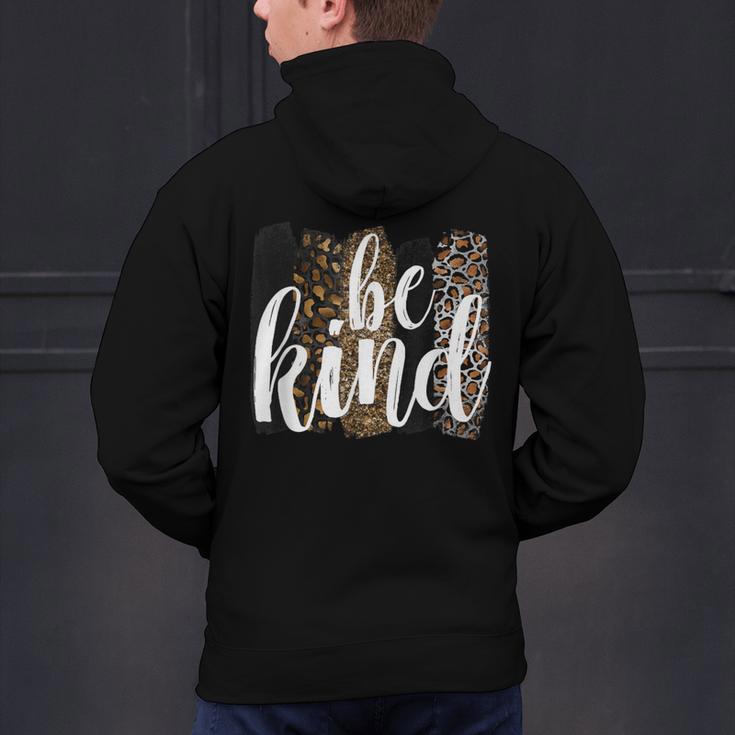 Be Kind Women Inspirational Teacher Animal Print Men's Hoodie Back Print, gift for family, gift for coworker Be Kind Women Inspirational Teacher Animal Print Men's Hoodie Back Print, gift for family, gift for coworker