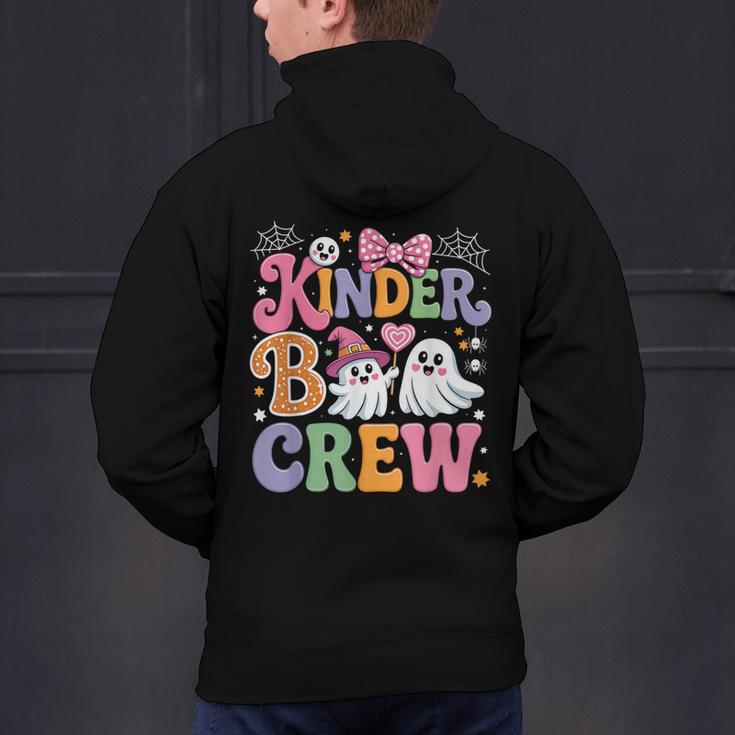 Kinder Boo Crew Kindergarten Teacher Student Halloween Men's Hoodie Back Print, gift for family, gift for coworker Kinder Boo Crew Kindergarten Teacher Student Halloween Men's Hoodie Back Print, gift for family, gift for coworker