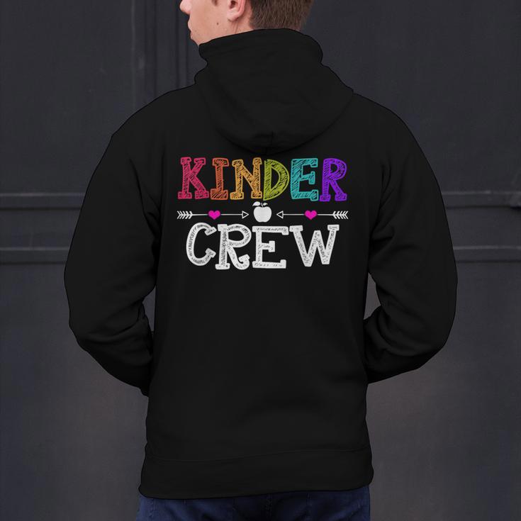 Kinder Crew Kindergarten Teacher 1st Day Of School Men's Hoodie Back Print, gift for family, gift for coworker Kinder Crew Kindergarten Teacher 1st Day Of School Men's Hoodie Back Print, gift for family, gift for coworker