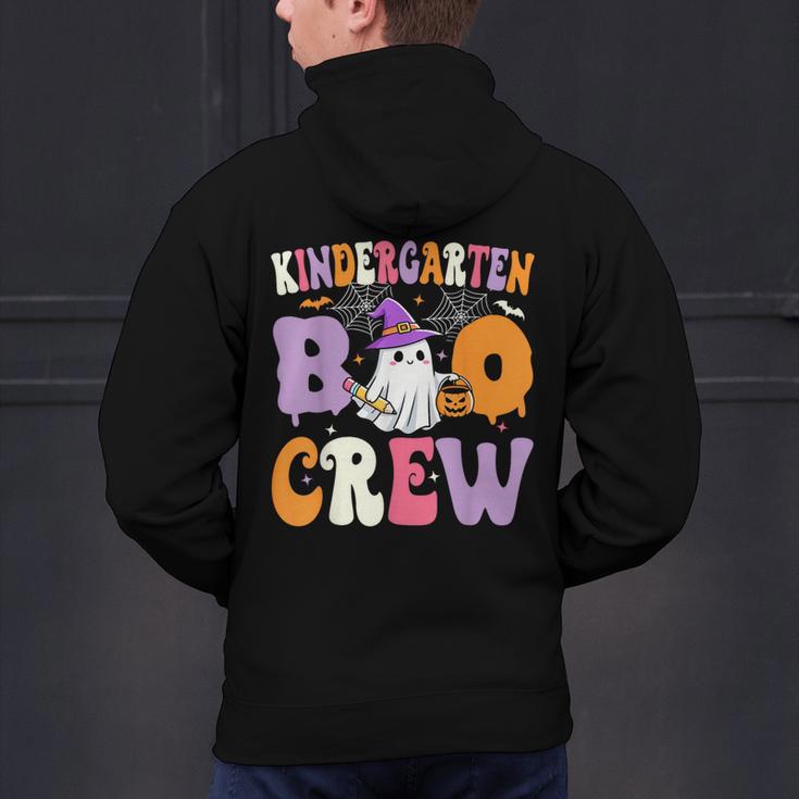 Kindergarten Boo Crew Spooky Kindergarten Halloween Teacher Men's Hoodie Back Print, gift for family, gift for coworker Kindergarten Boo Crew Spooky Kindergarten Halloween Teacher Men's Hoodie Back Print, gift for family, gift for coworker