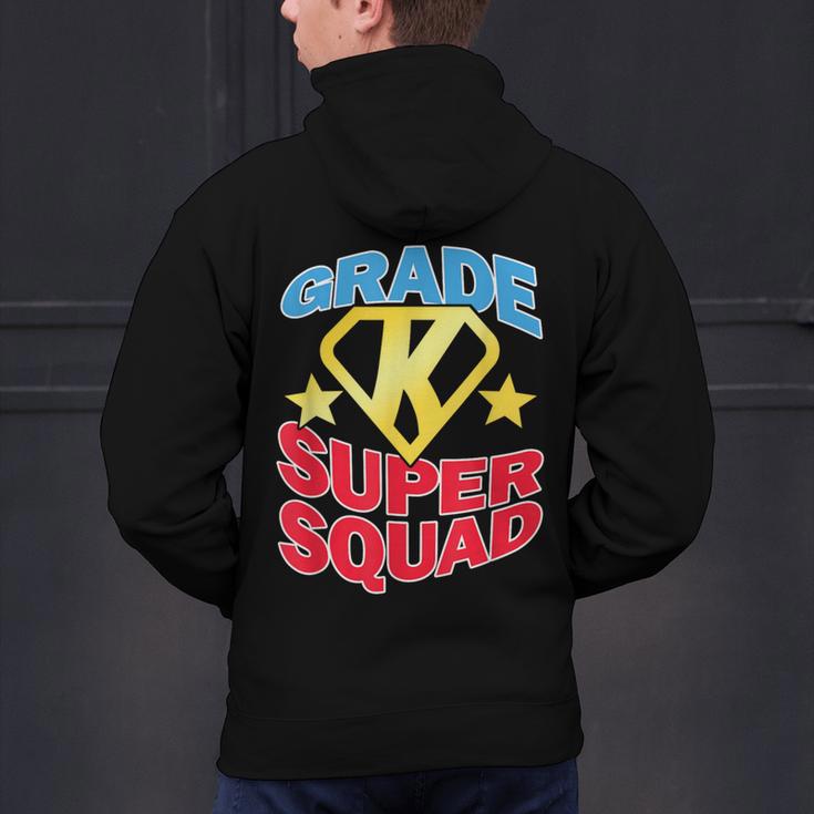 Kindergarten Super Squad Superhero Teacher Team Men Women Girls Kids Men's Hoodie Back Print, Super Teacher Hoodies, gift for family, gift for coworker Kindergarten Super Squad Superhero Teacher Team Men Women Girls Kids Men's Hoodie Back Print, Super Teacher Hoodies, gift for family, gift for coworker