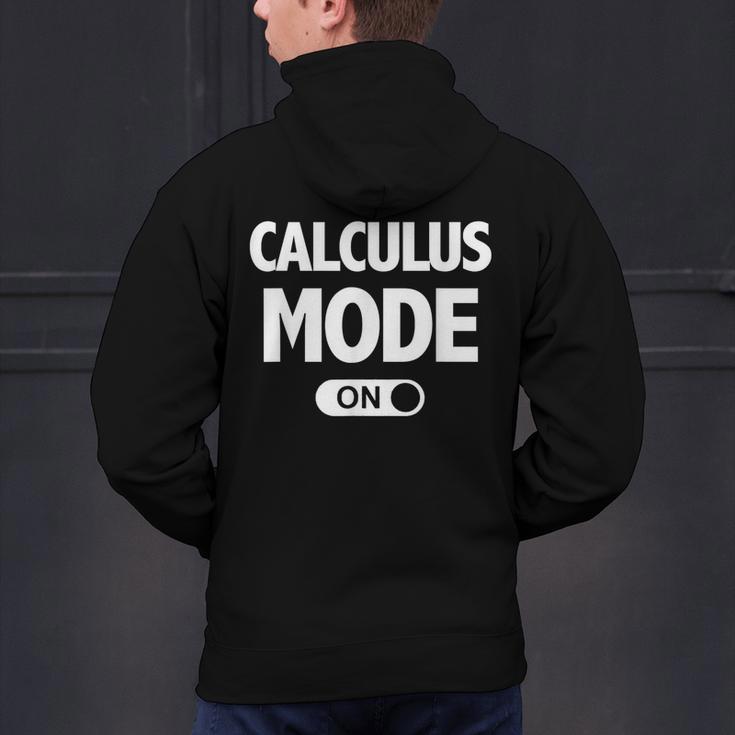 Math Calculus Mode On Teacher T-Shirt Men's Hoodie Back Print, gift for family, gift for coworker