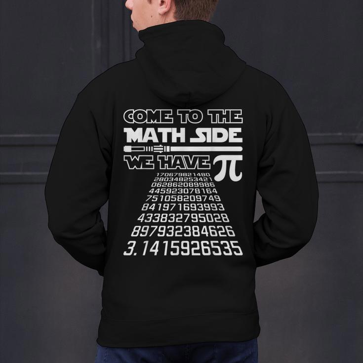 Come To The Math Side We Have Pie Shirt Pi Day Teacher Men's Hoodie Back Print, gift for family, gift for coworker Come To The Math Side We Have Pie Shirt Pi Day Teacher Men's Hoodie Back Print, gift for family, gift for coworker