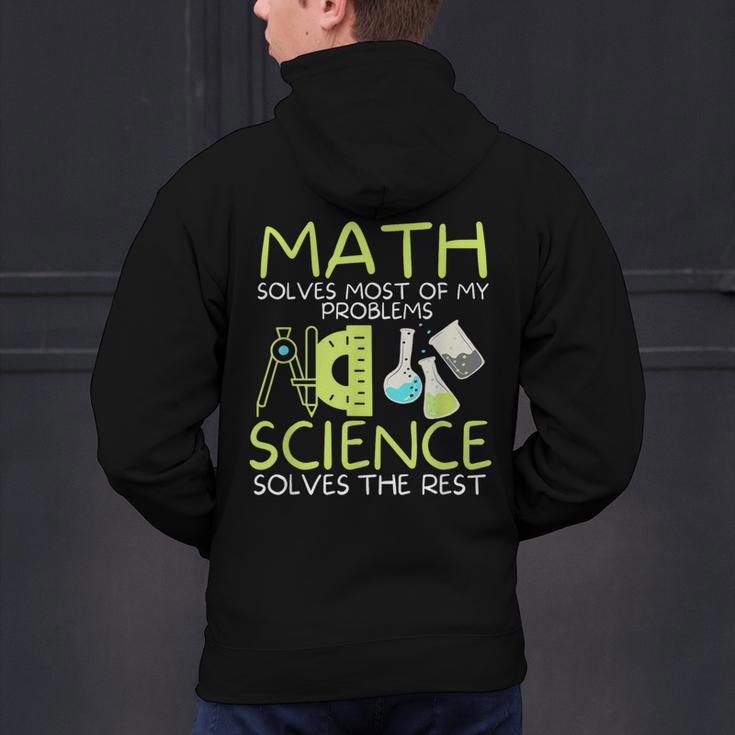 Math Solves Most Of My Problems Science Math Science Teacher Men's Hoodie Back Print, Science Teacher Hoodies, gift for family, gift for coworker Math Solves Most Of My Problems Science Math Science Teacher Men's Hoodie Back Print, Science Teacher Hoodies, gift for family, gift for coworker