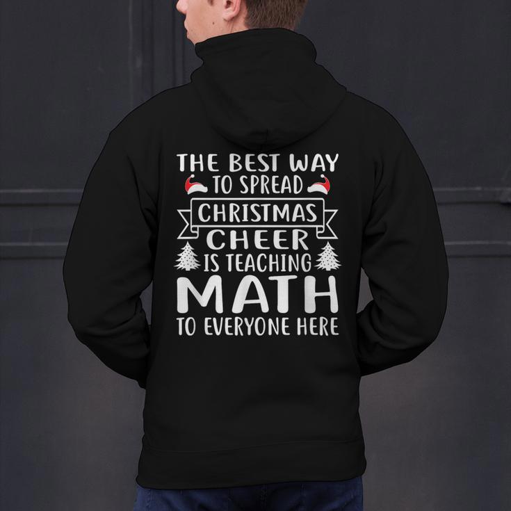 Math Teacher Christmas Mathematics Teacher Men's Hoodie Back Print, gift for family, gift for coworker Math Teacher Christmas Mathematics Teacher Men's Hoodie Back Print, gift for family, gift for coworker