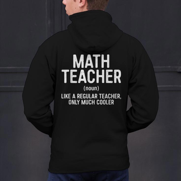 Math Teacher Definition Shirt Men Women Teacher Men's Hoodie Back Print, gift for family, gift for coworker Math Teacher Definition Shirt Men Women Teacher Men's Hoodie Back Print, gift for family, gift for coworker
