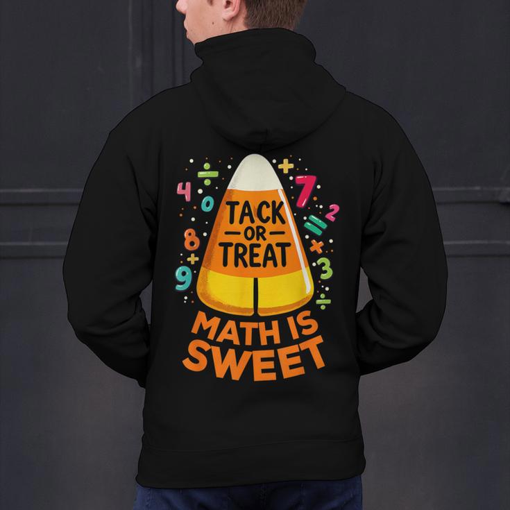 Math Teacher Halloween Costume Trick Or Treat Math Sweet Men's Hoodie Back Print, gift for family, gift for coworker Math Teacher Halloween Costume Trick Or Treat Math Sweet Men's Hoodie Back Print, gift for family, gift for coworker