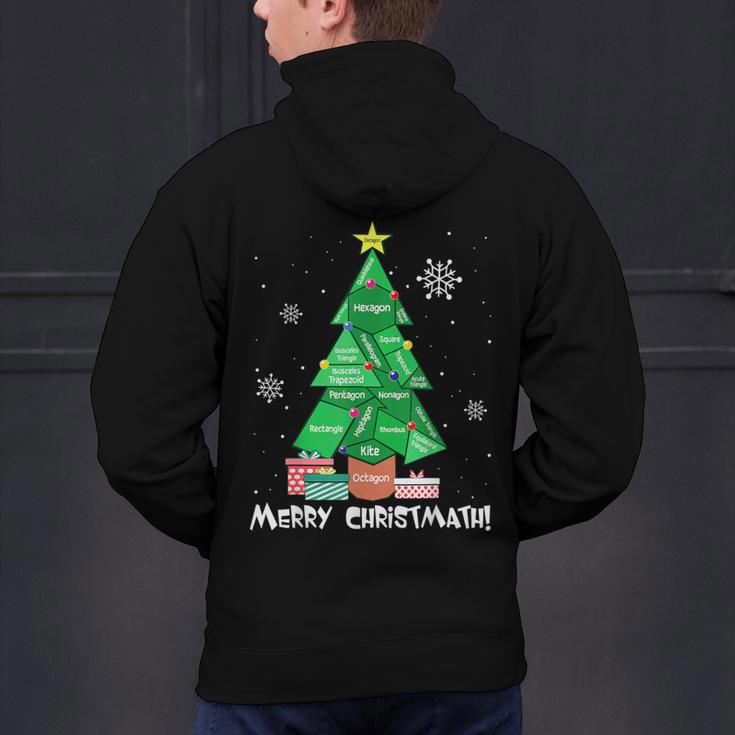 Math Teacher Polygon Christmas Tree Geometry Merry Christmas Men's Hoodie Back Print, gift for family, gift for coworker Math Teacher Polygon Christmas Tree Geometry Merry Christmas Men's Hoodie Back Print, gift for family, gift for coworker