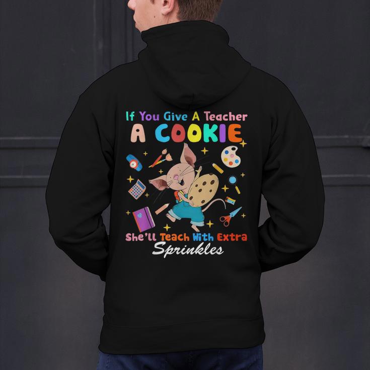 Mouse If You Give A Teacher A Student She Will Love You Men's Hoodie Back Print, gift for family, gift for coworker Mouse If You Give A Teacher A Student She Will Love You Men's Hoodie Back Print, gift for family, gift for coworker