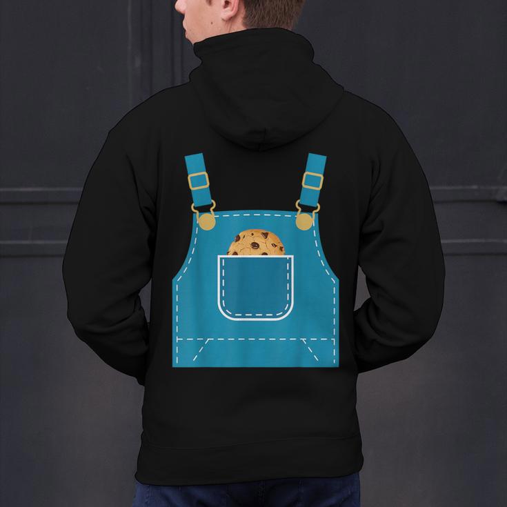 Mouse Halloween Costume Book Cookie Teacher Student Men's Hoodie Back Print, gift for family, gift for coworker