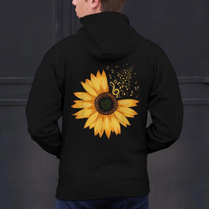 Music For Men Women Music Teacher Music Lover Men's Hoodie Back Print, gift for family, gift for coworker
