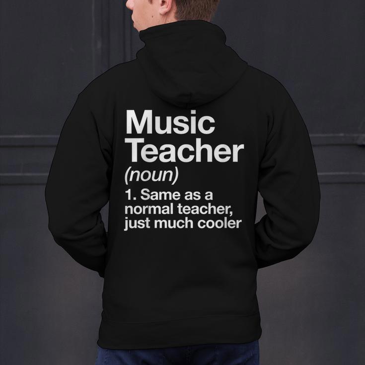 Music Teacher Definition Back To School First Day Men's Hoodie Back Print, gift for family, gift for coworker Music Teacher Definition Back To School First Day Men's Hoodie Back Print, gift for family, gift for coworker