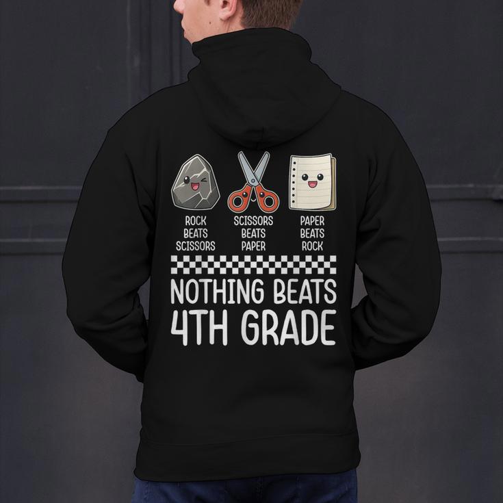 Nothing Beats 4th Grade Back To School Kids Teachers Men's Hoodie Back Print, gift for family, gift for coworker Nothing Beats 4th Grade Back To School Kids Teachers Men's Hoodie Back Print, gift for family, gift for coworker