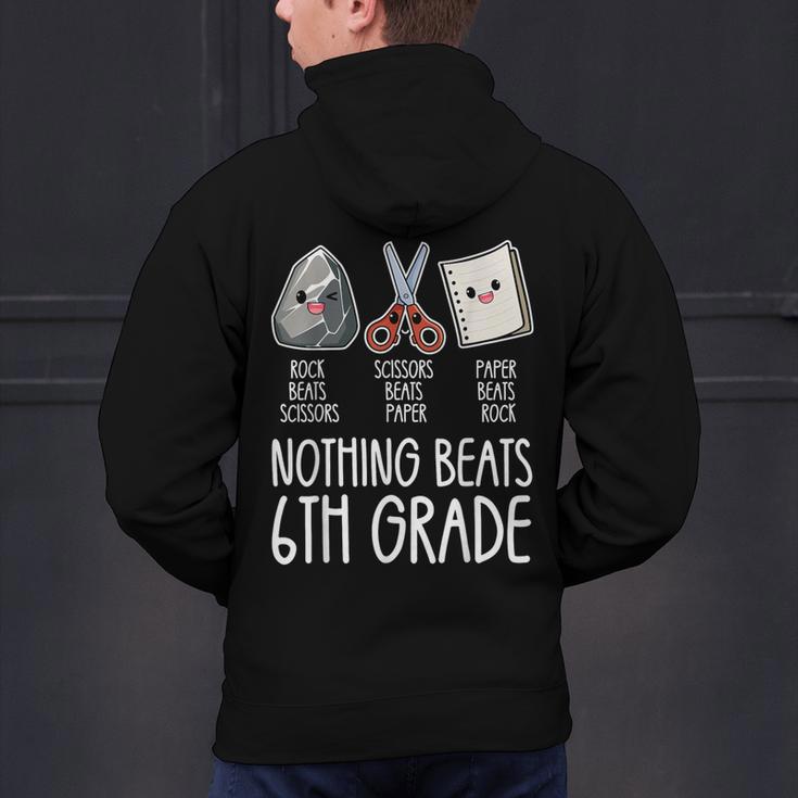 Nothing Beats 6th Grade Back To School Kids Teachers Men's Hoodie Back Print, gift for family, gift for coworker Nothing Beats 6th Grade Back To School Kids Teachers Men's Hoodie Back Print, gift for family, gift for coworker
