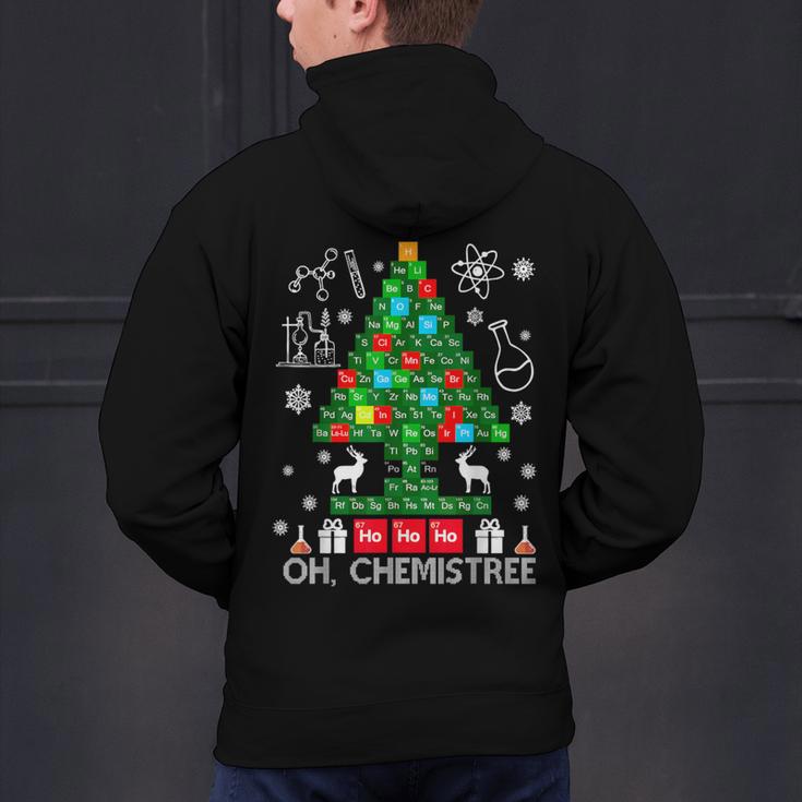 Oh Chemistree Scientist Chemical Christmas Xmas Teacher Men's Hoodie Back Print, gift for family, gift for coworker Oh Chemistree Scientist Chemical Christmas Xmas Teacher Men's Hoodie Back Print, gift for family, gift for coworker