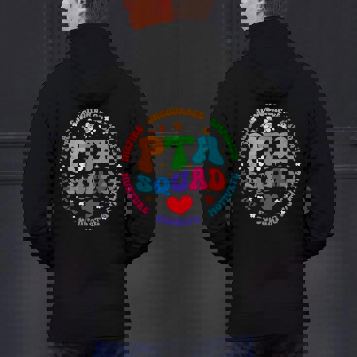 Parents Teacher Association Team Supporter PTA Squad For Men Women Girls Kids Men&#x27;s Hoodie Back Print, gift for family, gift for coworker